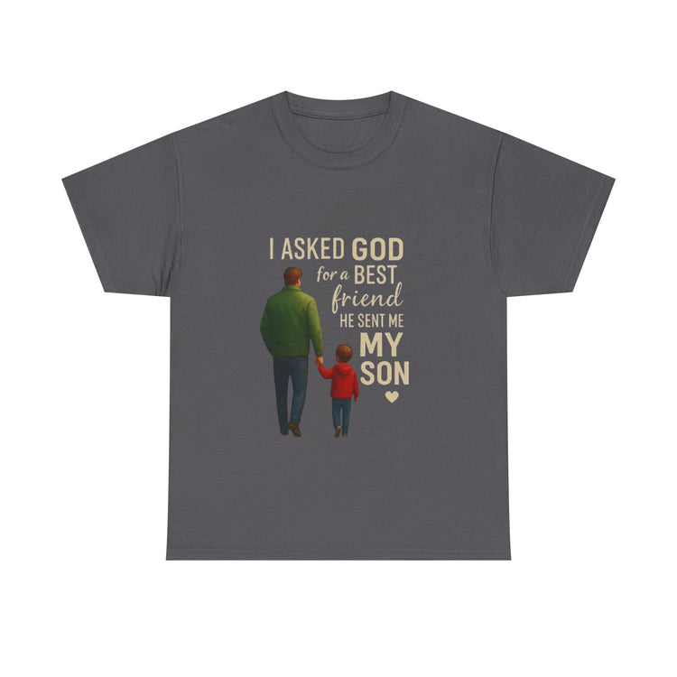 Father and Son Cotton T-Shirt Set