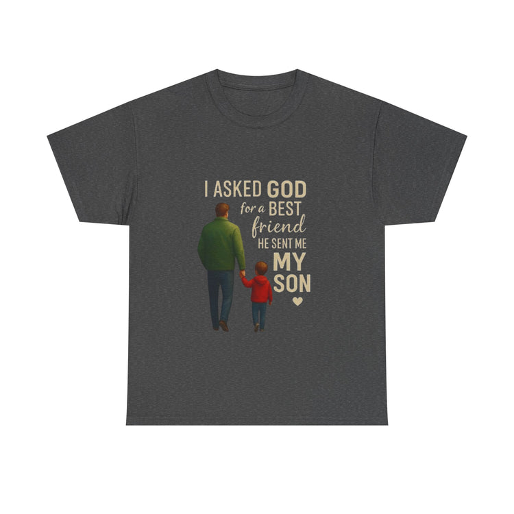 Father and Son Cotton T-Shirt Set