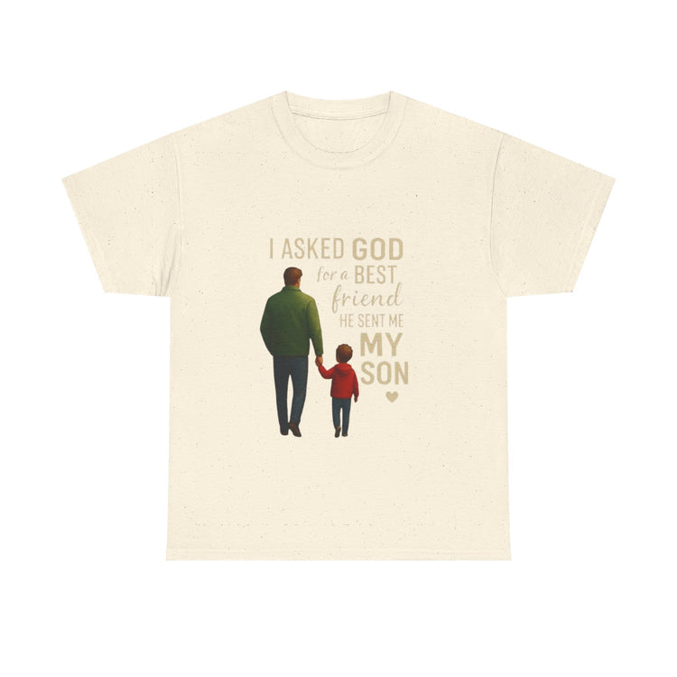 Father and Son Cotton T-Shirt Set