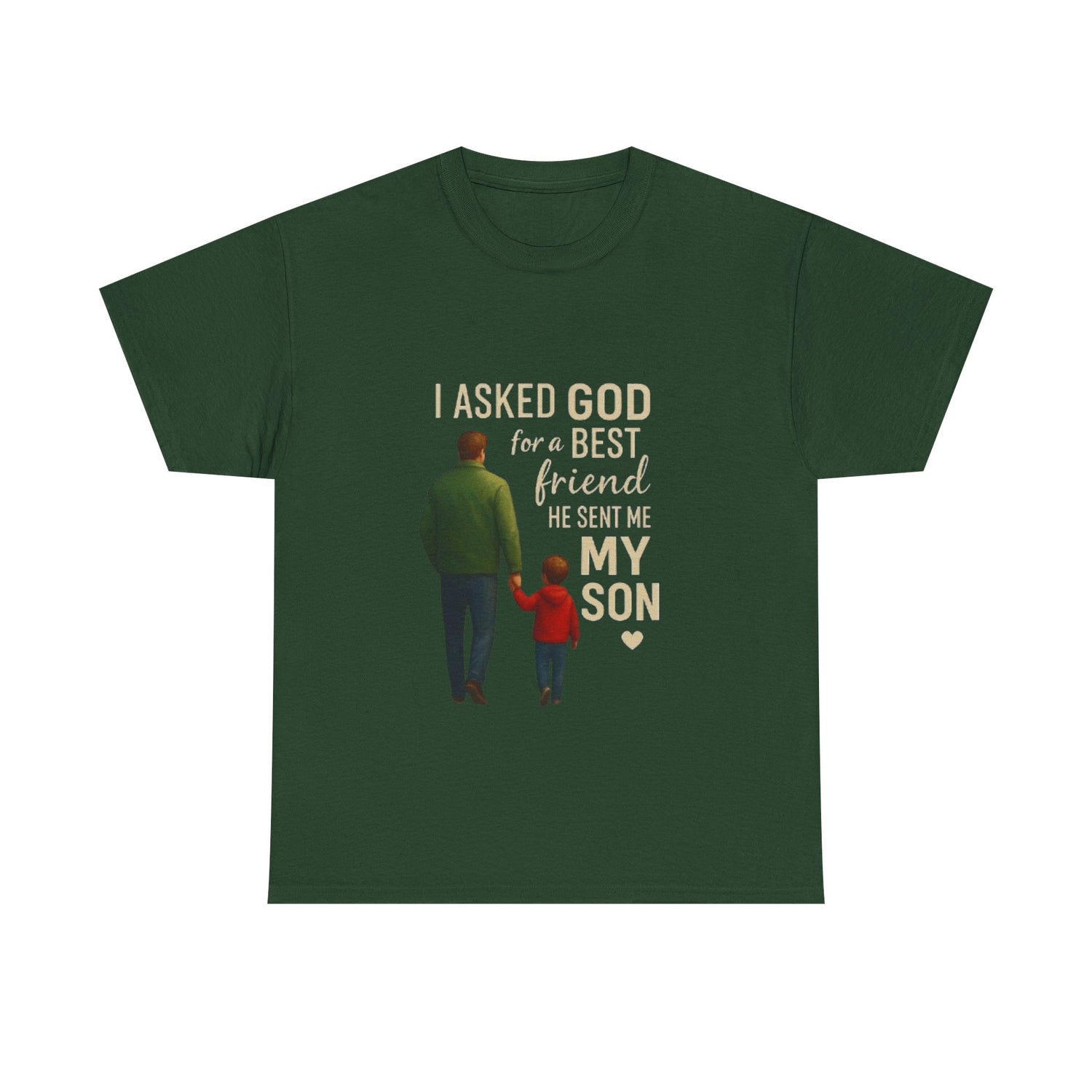 Father and Son Cotton T-Shirt Set