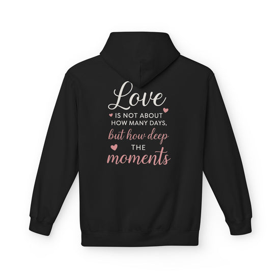 Romantic Fleece Hoodie - Perfect Gift for Couples, Love Quotes Apparel, Cozy Sweatshirt , Anniversaries, and [...]