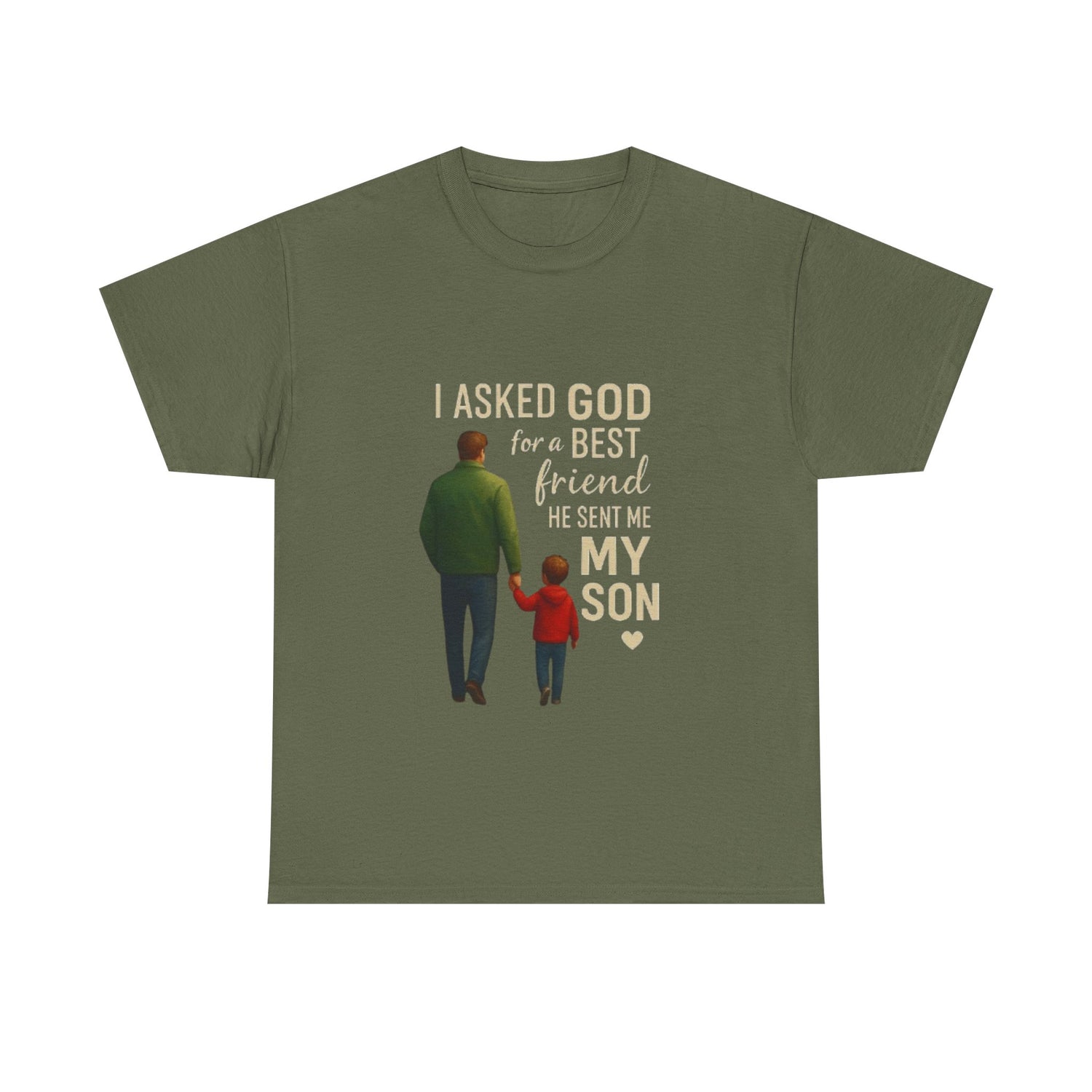 Father and Son Cotton T-Shirt Set