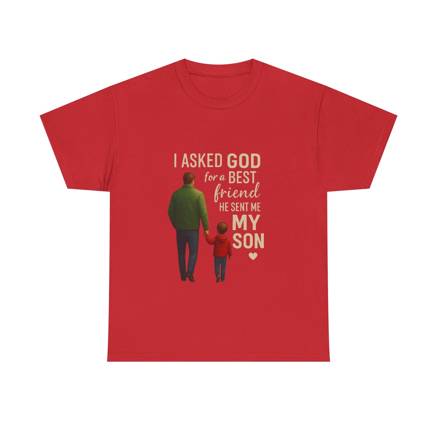 Father and Son Cotton T-Shirt Set