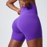 Women Yoga Clothing Push Up Gym Shorts High Waist