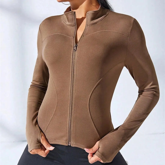Women’s Yoga Jacket Slim Fit Sports Coat
